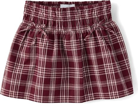 The Children's Place Girls' Smocked Poplin Skort | Amazon (US)