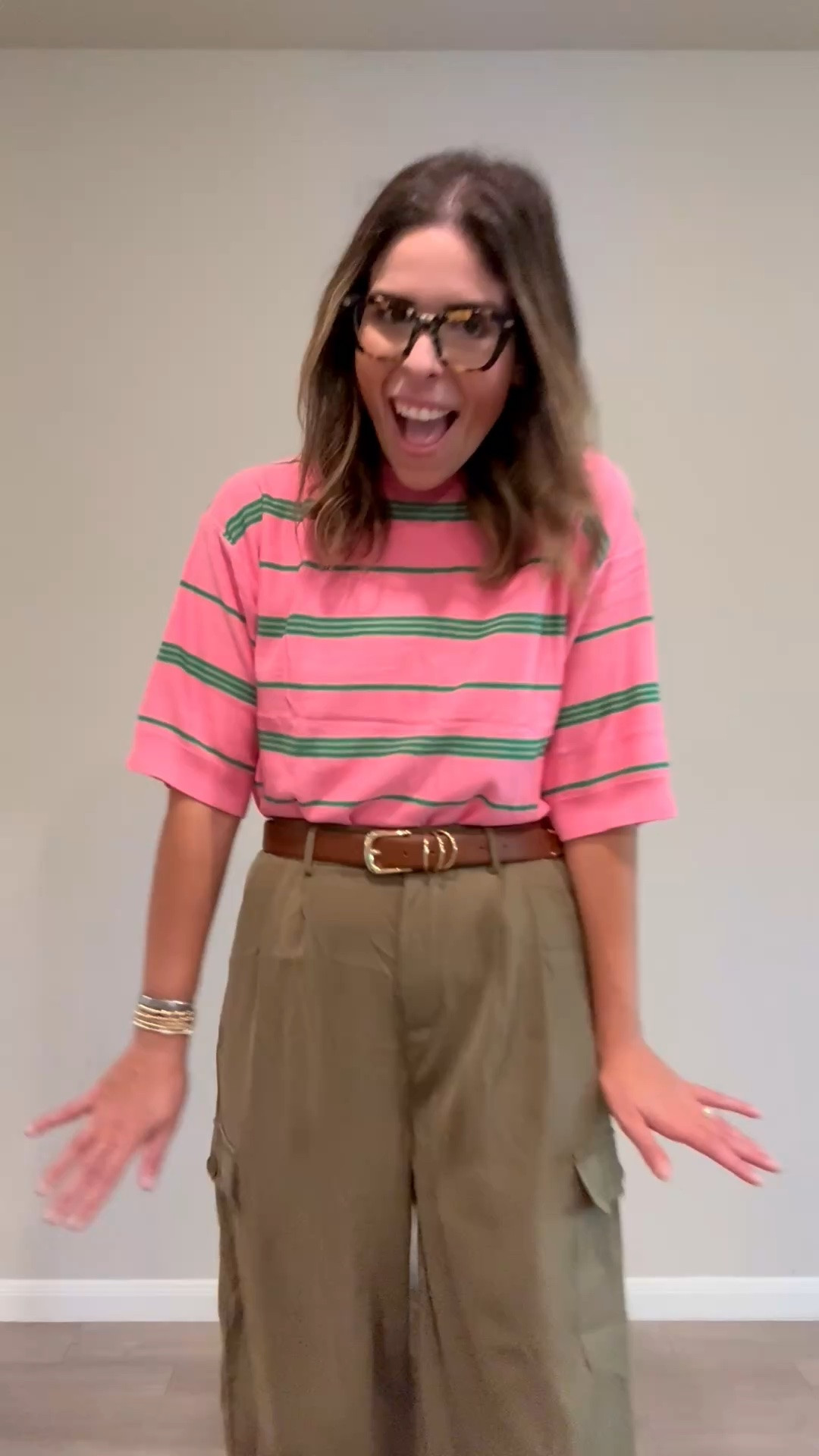 Never underestimate the power of a good striped shirt 💗 The key to making it work? Tuck it in and balance with neutral trousers. This casual-meets-polished vibe is everything. Shop the look!

#LTKgrwm #LTKMidsize #LTKWorkwear