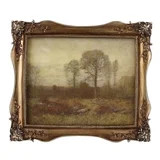 Home Decor Collection Sterling & Noble Home Ornate Gold Framed Fall Landscape Canvas Wall Art | Walmart (US)