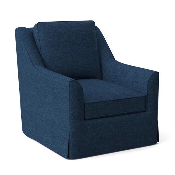 Bella Upholstered Swivel Armchair | Wayfair North America