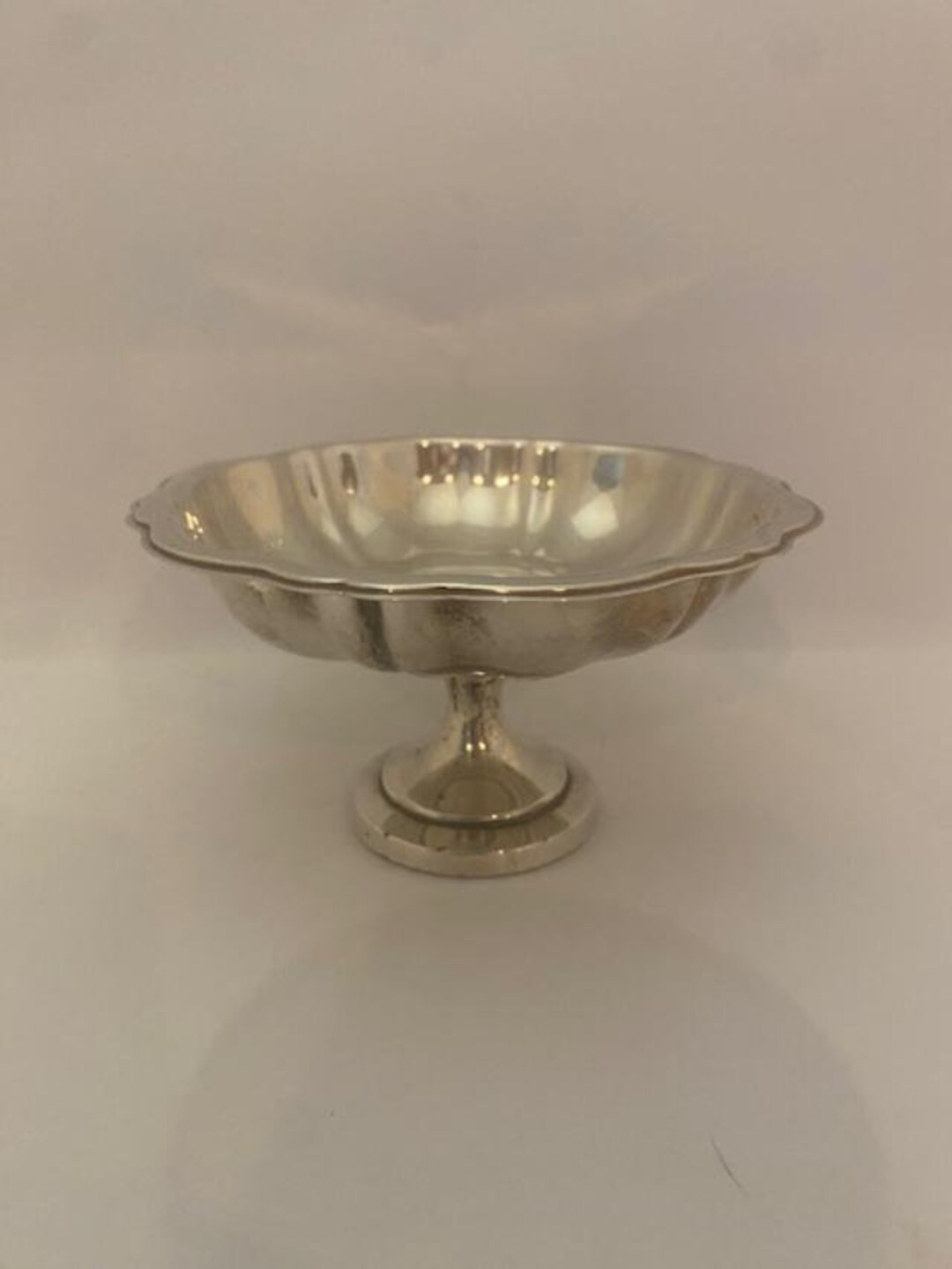 Vintage Oneida USA Silver Plate Candy/nut Pedestal Dish 1960s-1970s - Etsy | Etsy (US)