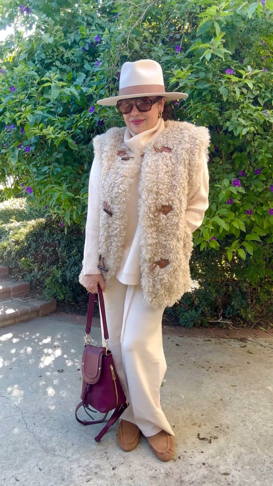 An Amazon sweater set I’m obsessed with, a dreamy faux fur vest, a pop of burgundy, and shoes that keep my feet very happy. Effortless, comfortable, and still pulled together.

Everything’s linked in LTK.
#over50andfabulous #styleover50 #midlifewomen #womenover50 #over50fashion



#LTKgrwm #LTKdayinmylife #LTKootd