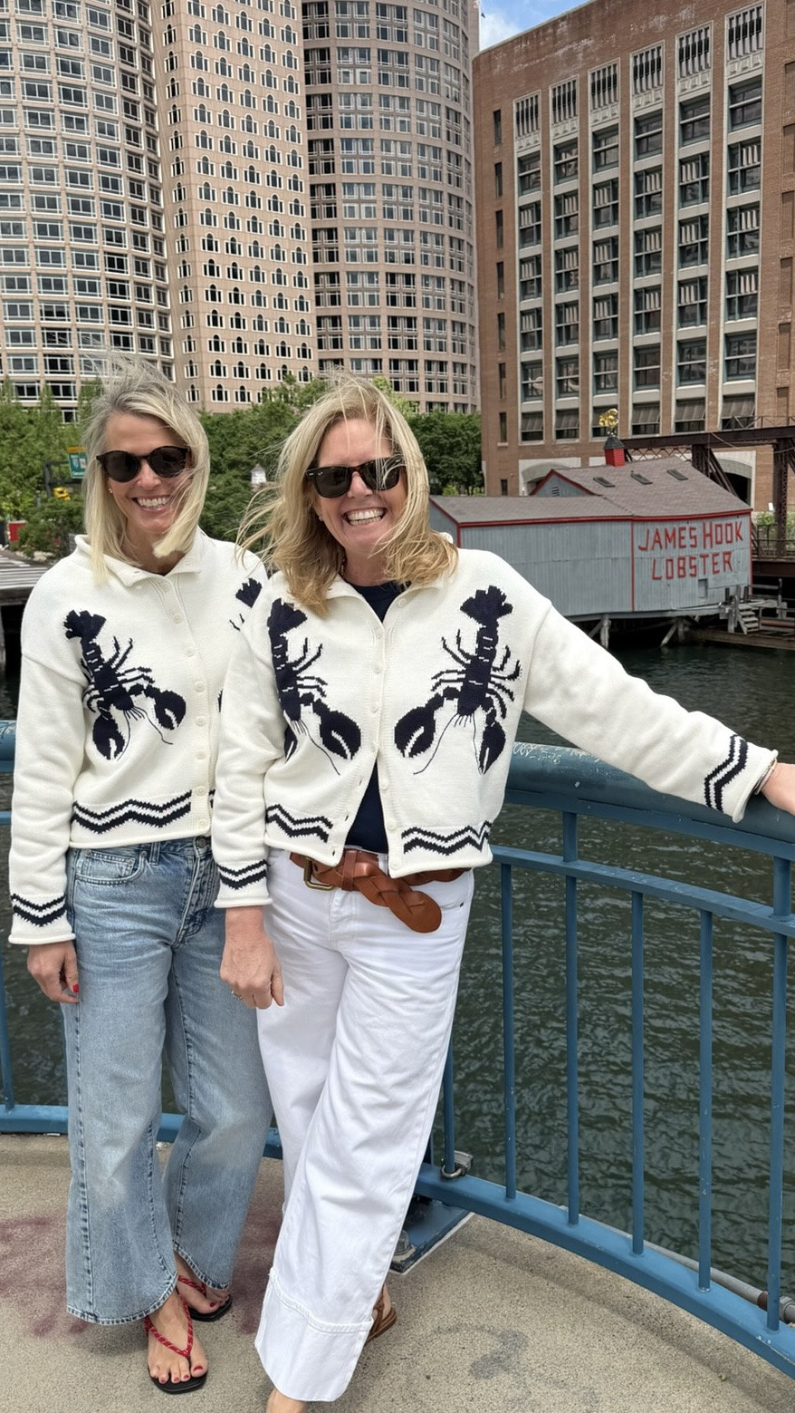 Expect compliments!  Featuring the iconic blue lobster, it’s the perfect coastal style sweater for summer in New England.

#LTKootd #LTKOver40 #LTKSeasonal