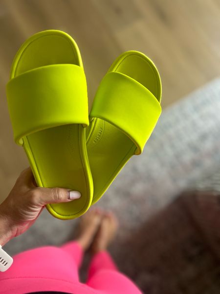 Grab these while on sale! Once summer is here all the neon colors will be full price! 

Best slide ever… this is my third color! 
Lululemon
Summer
Style 

#LTKSeasonal #LTKFindsUnder100