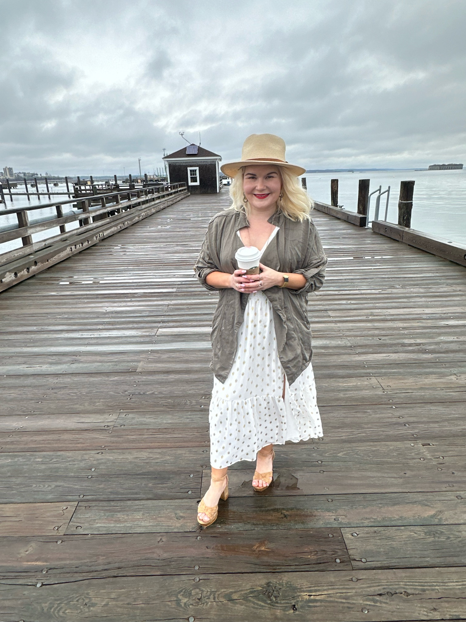 Friyay ootd. Live this polka dot dress. 

#LTKstyletip #LTKworkwear #LTKmidsize