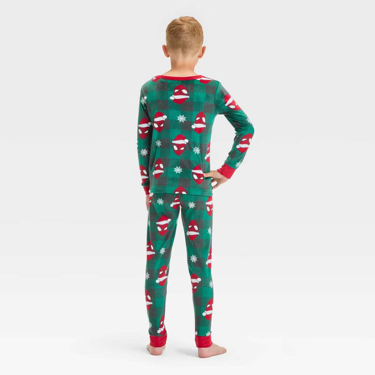 Boys' Spider-Man 2pc Snug Fit Pajama Set - Green 10 | Target