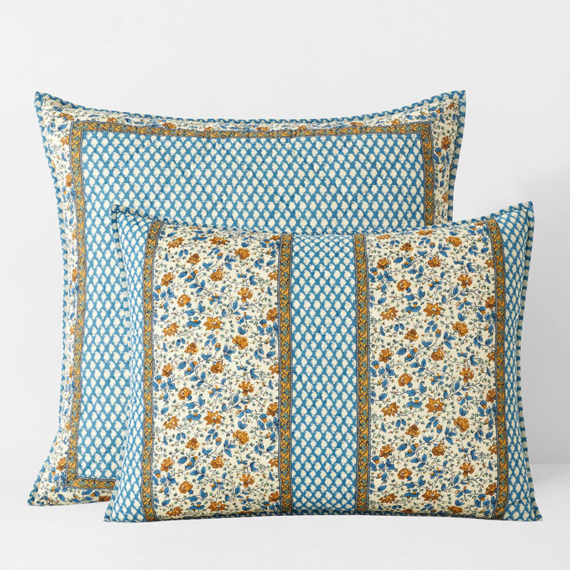 Naavi  Quilted Sham - Multi, Euro | The Company Store