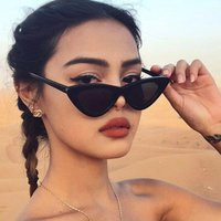 FASHION Sexy Cat Eye Sunglasses Triangle LADIES Small Size Modern Retro Designer Women Sun Glasses Shades for Lady | AliExpress (US)