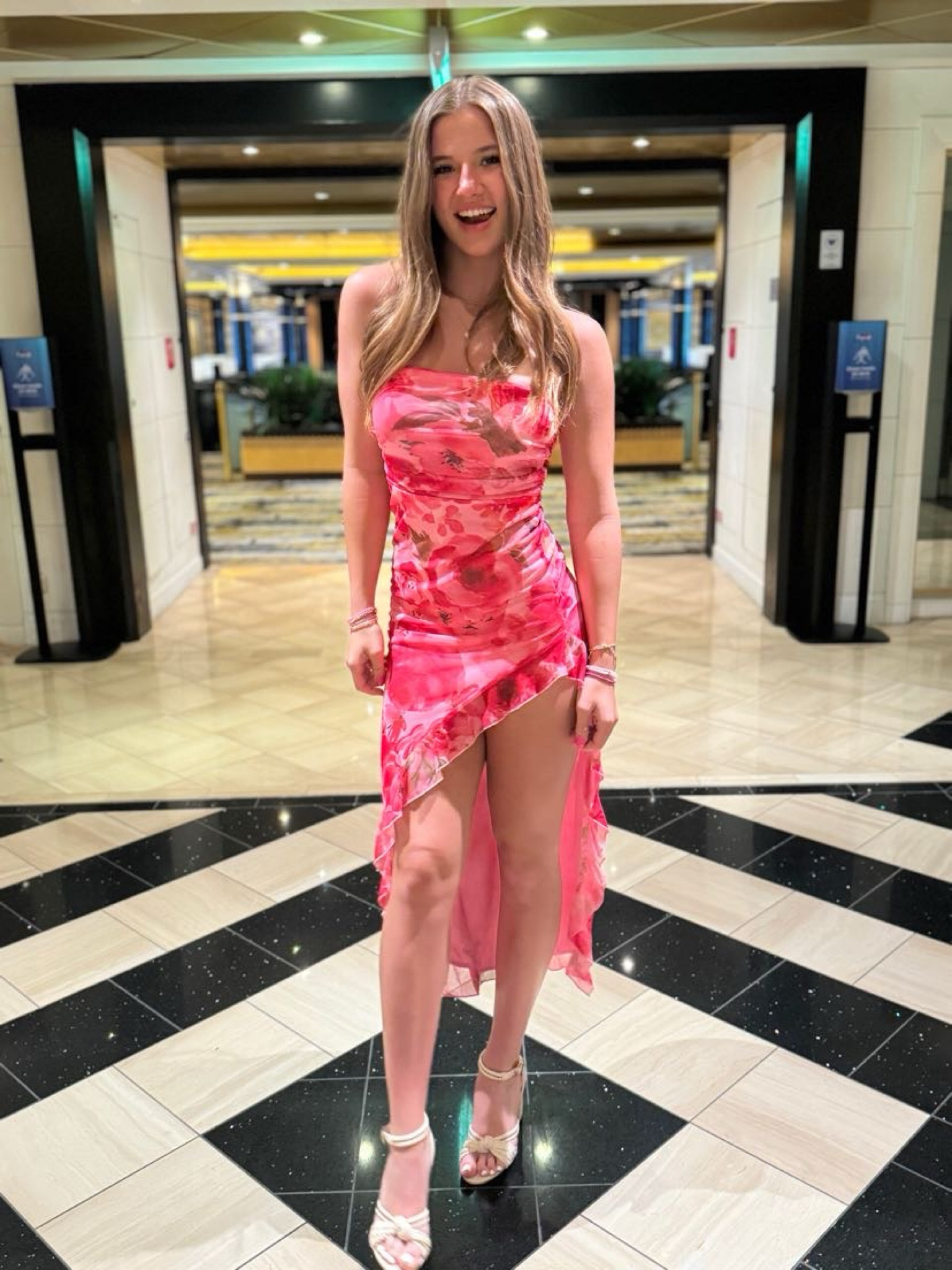 Captains dinner dress 🩷 

#LTKTravel #LTKBeauty #LTKStyleTip