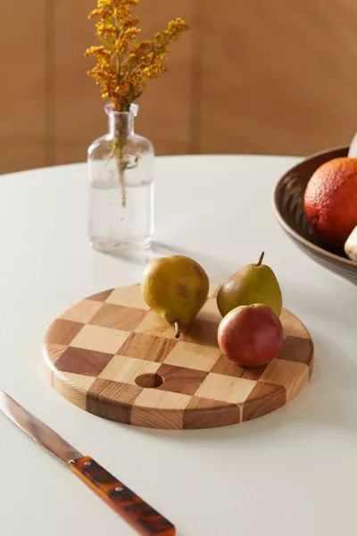 Tuva Checkerboard Cutting Board | Urban Outfitters (US and RoW)