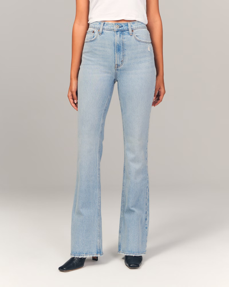 High Rise Vintage Flare Jean | Abercrombie & Fitch (US)