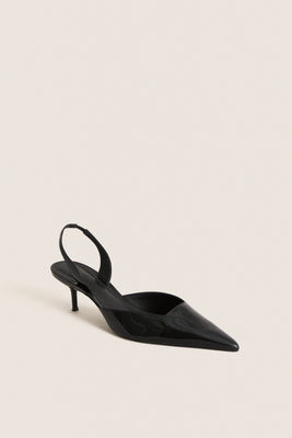 Black Paola Mid Heels | Tuckernuck (US)