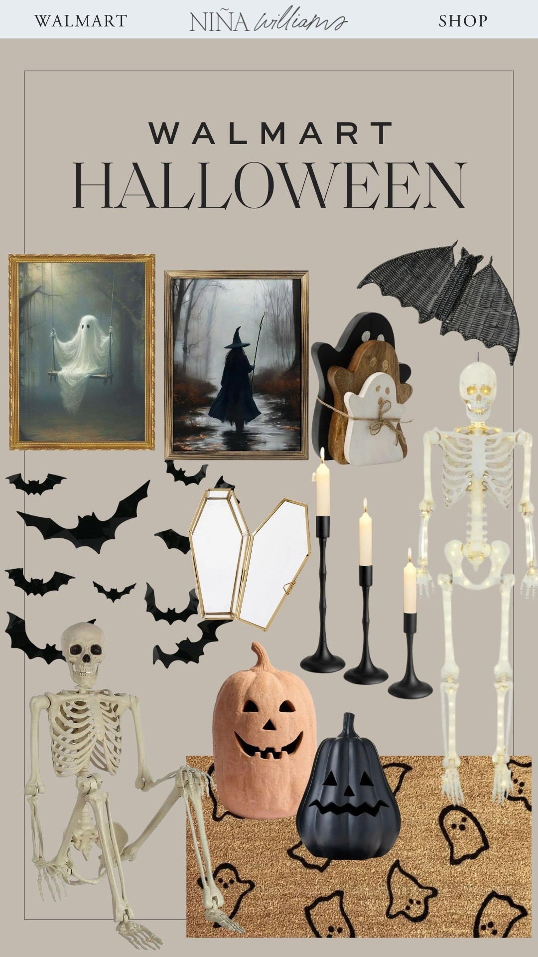 Walmart Halloween Decor Finds! 

#LTKFindsUnder50 #LTKHome #LTKHalloween