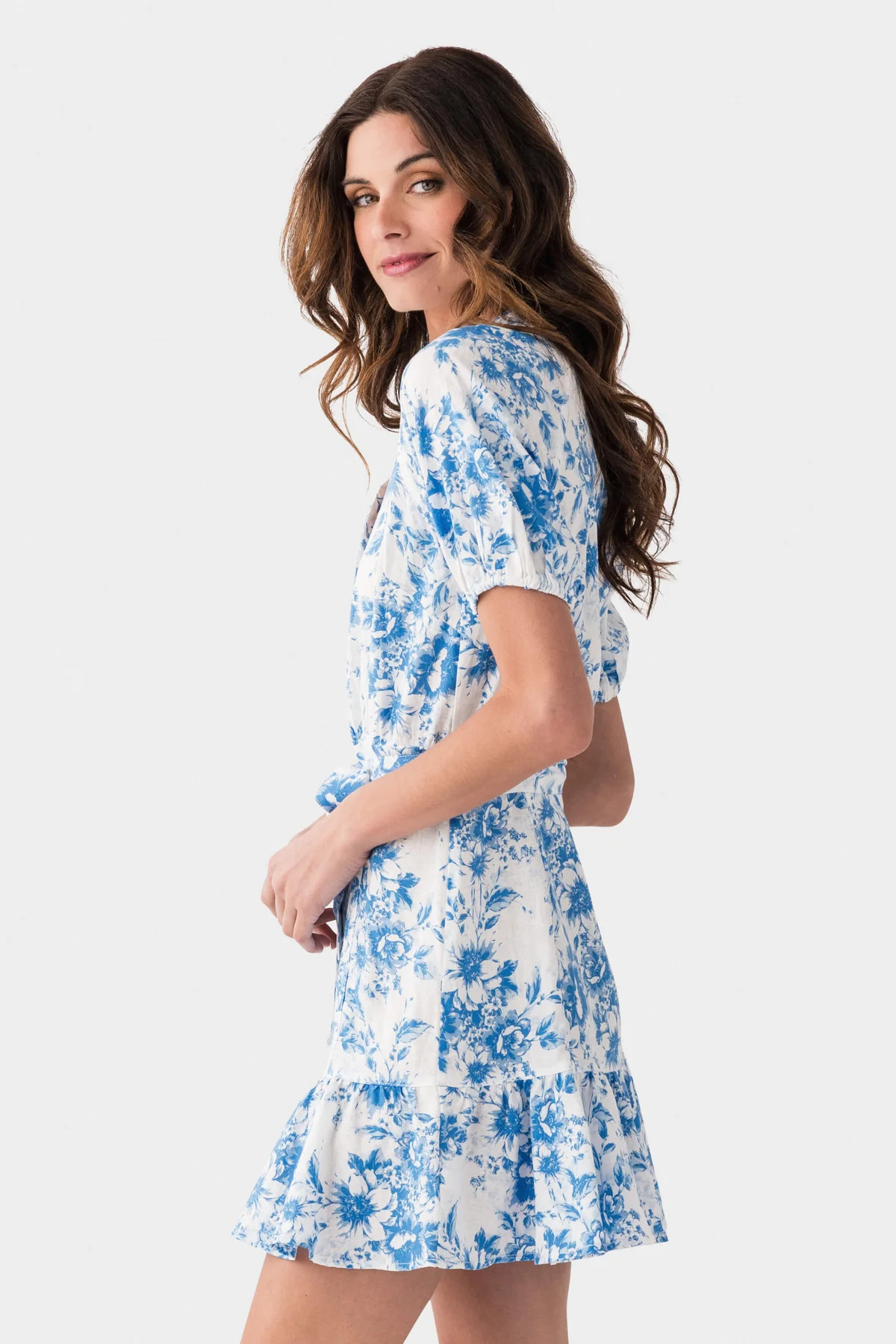 Olivaceous Noor Floral Dress | Social Threads