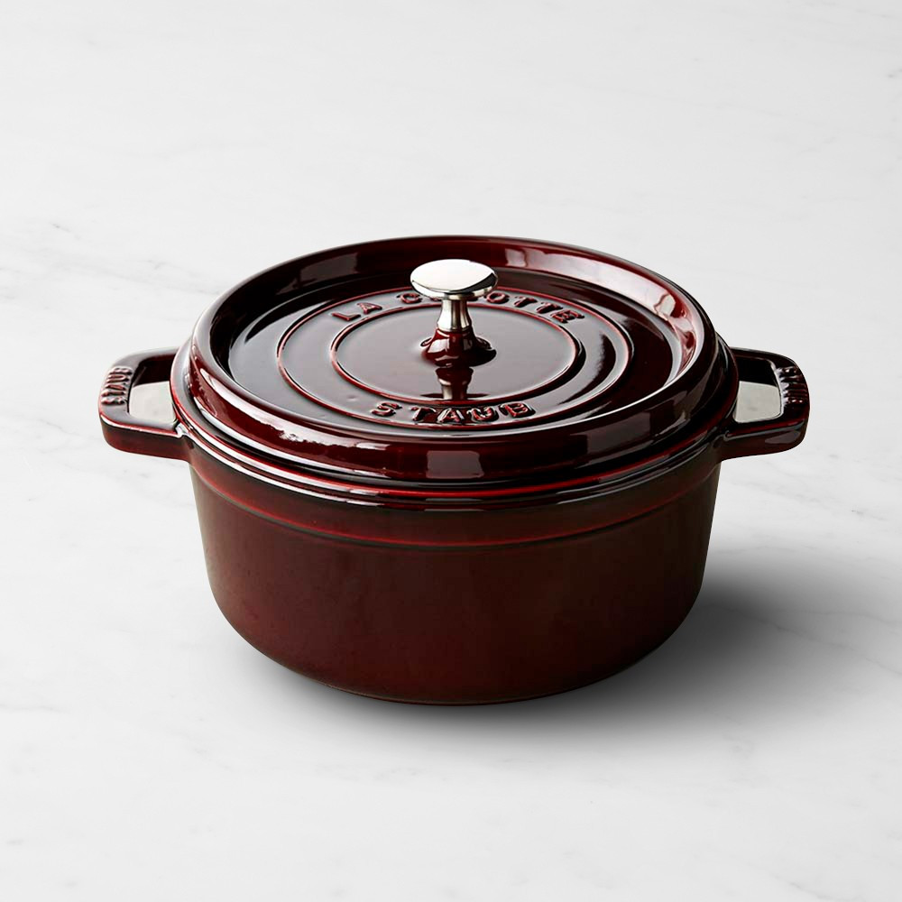 Staub Enameled Cast Iron Round Dutch Oven | Williams-Sonoma