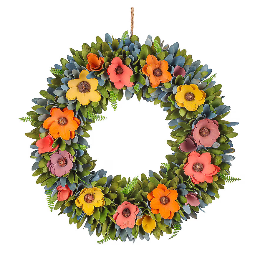 National Tree Company 3.9-in H Spring Wreath | Lowe's