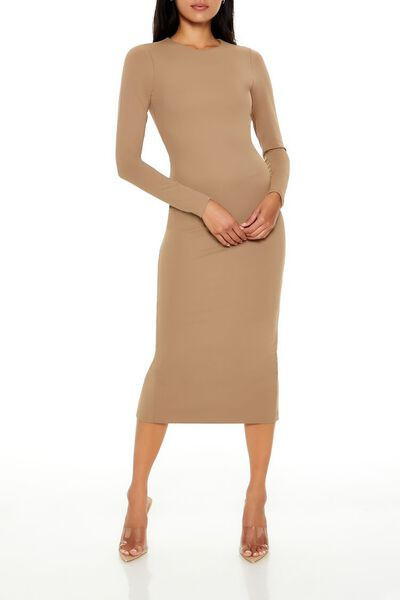 Contour Sculpt Midi Dress | Forever 21