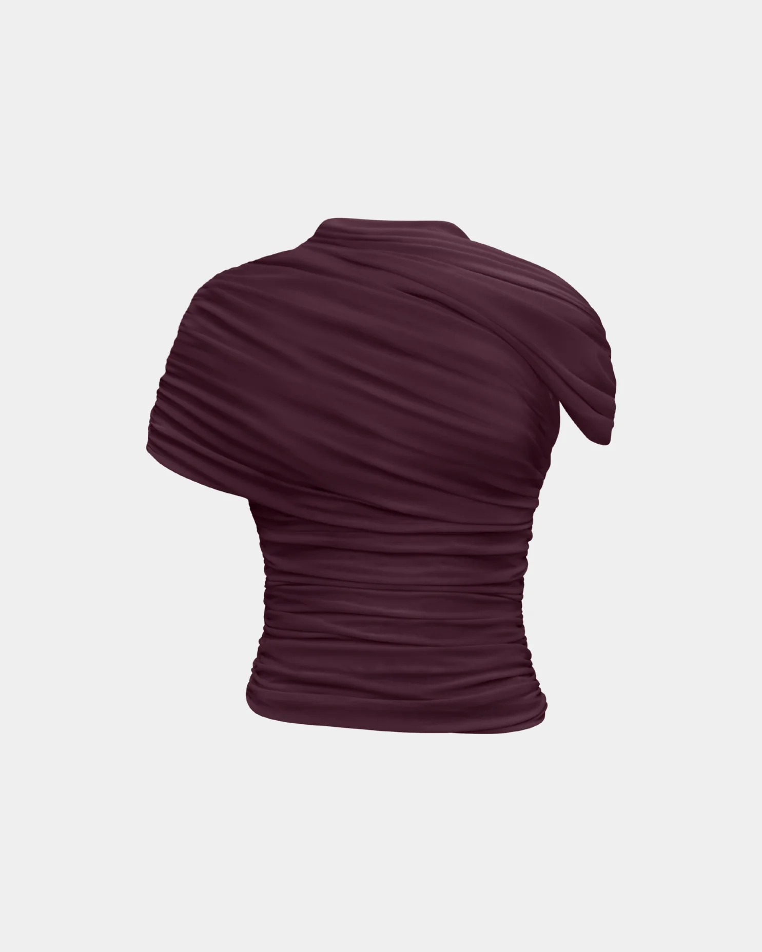 The Draped Shoulder Top | Heiress Beverly Hills