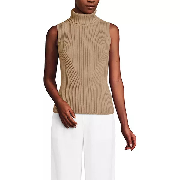 Women's Nine West Mockneck Sleeveless Sweater | Kohl's