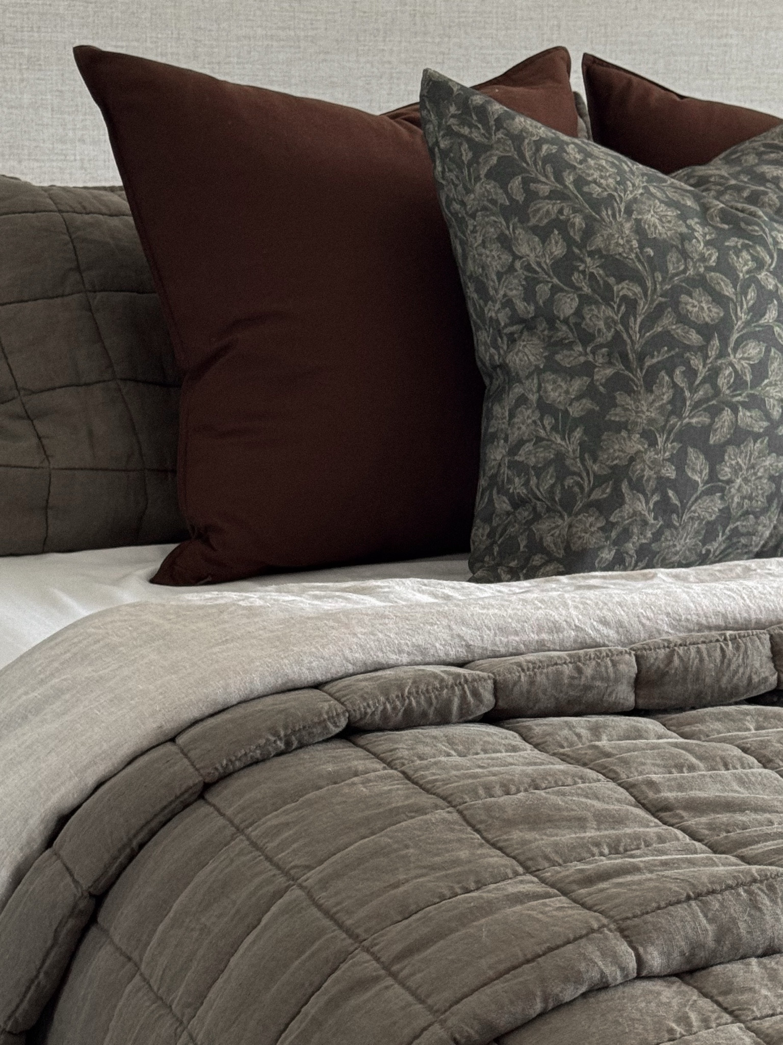 Bedroom throw pillows, bedding, primary bedroom decor, guest bedroom decor, quince bedding, bedroom styling

#LTKHome