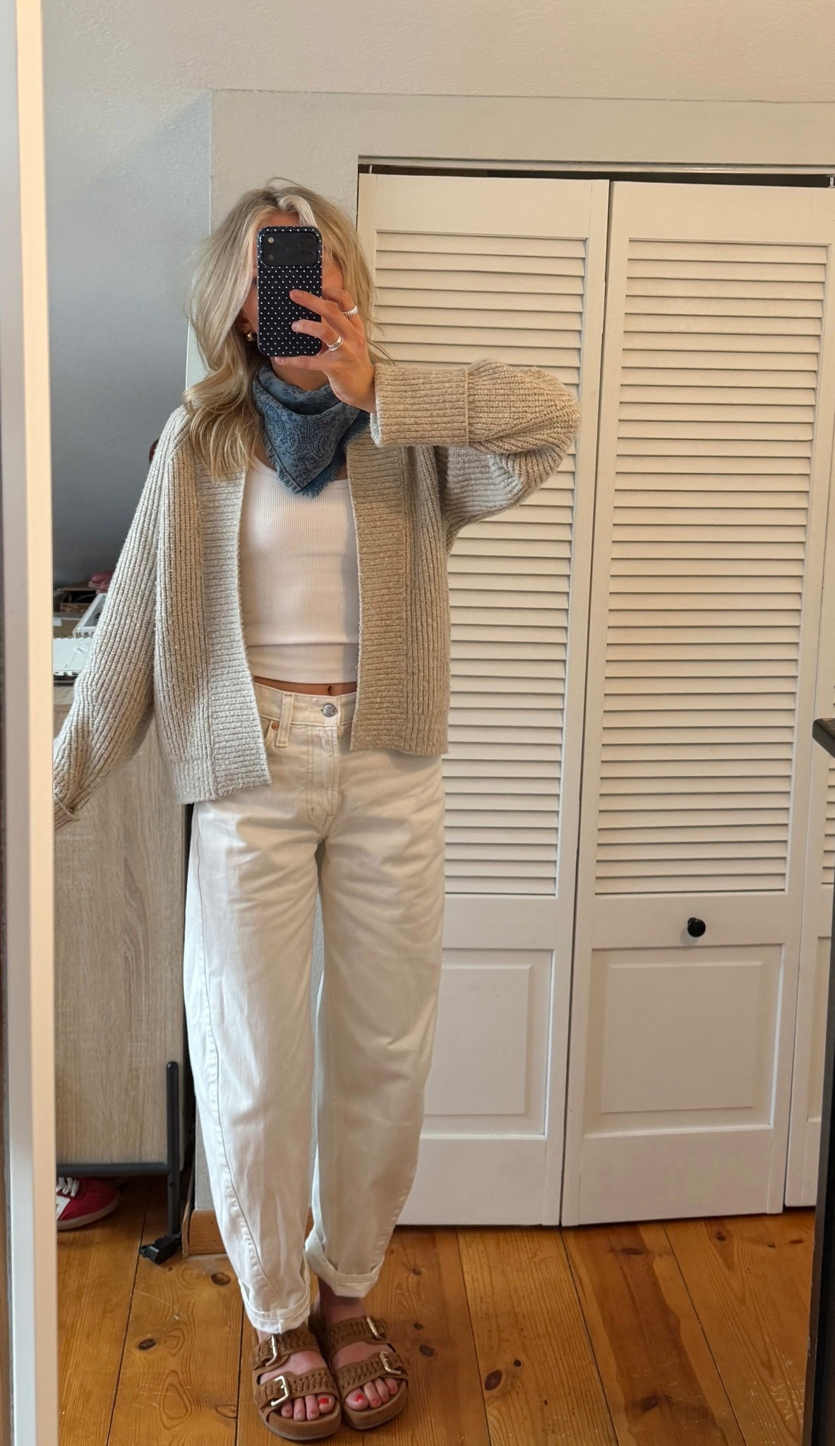 XXS top, xs cardigan and 24 petite jeans

#LTKootd #LTKSeasonal #LTKU