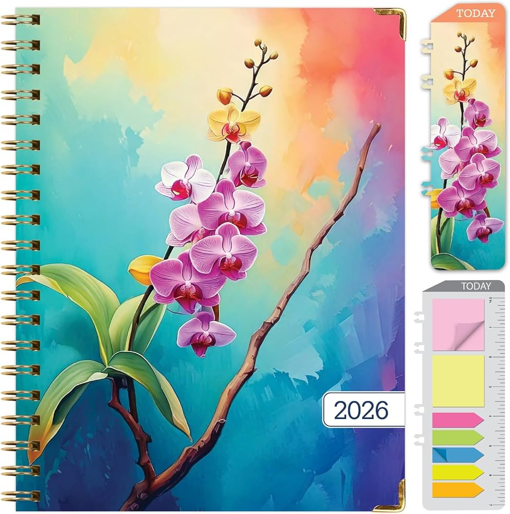 HARDCOVER 2026 Planner, 8.5"x11": 14 Months (November 2025 - December 2026), Daily Weekly Monthly... | Amazon (US)