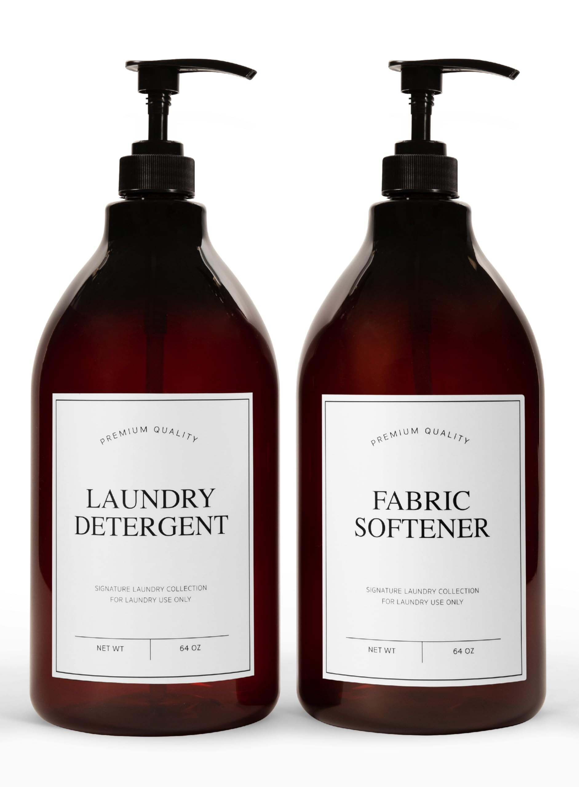 Calindiana Modern Farmhouse Liquid Laundry Detergent and Fabric Softener Dispenser for Laundry Ro... | Amazon (US)