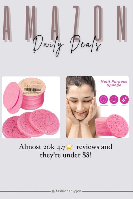 Beauty sponges on sale at Amazon! 

Makeup remover, face wash, face washing sponge, beauty

#LTKsalealert #LTKFind #LTKbeauty