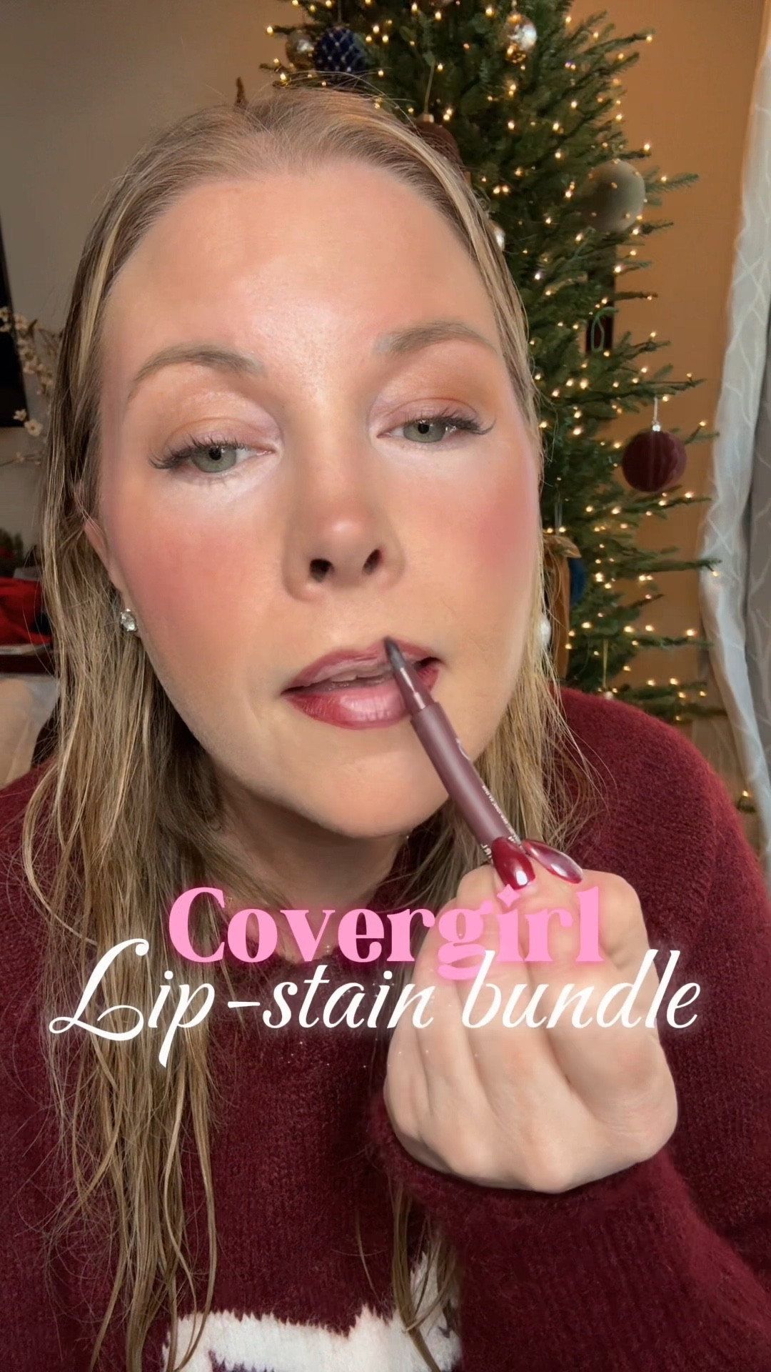 Obsessed is an understatement 💋 The CoverGirl Lip Stain Bundle is giving all-day color, zero effort. My new go-to for quick, cute lips! 

#LTKmorningroutine #LTKgrwm #LTKBeauty