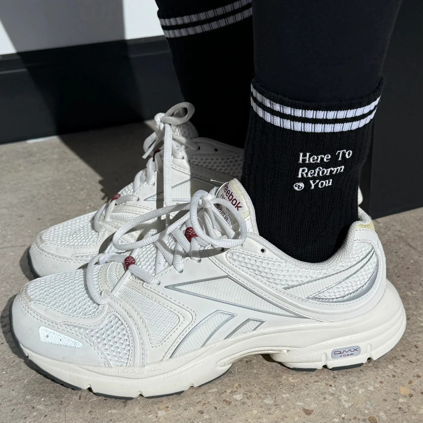 Here To Reform You Grip Sock | Pila-Barre