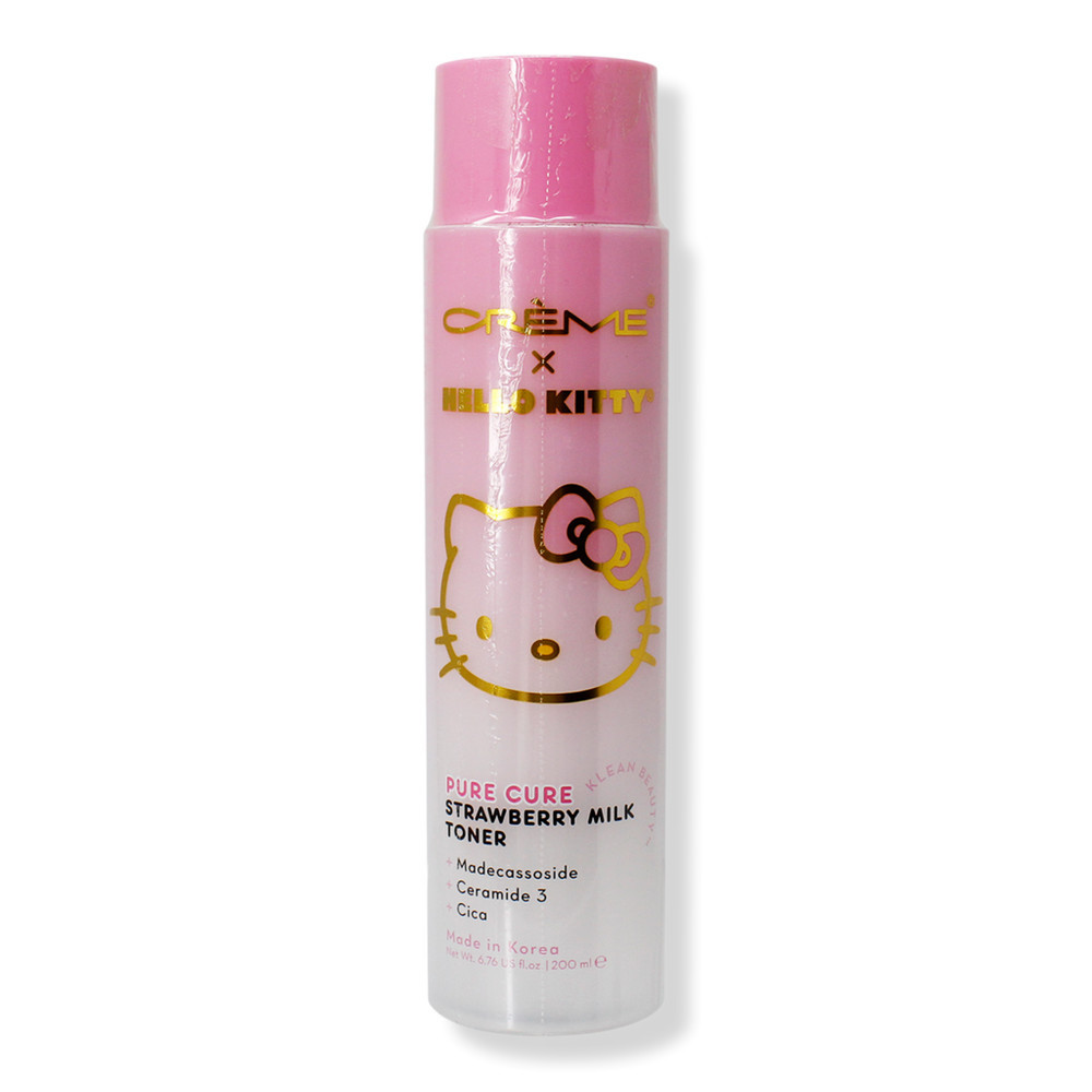 The Creme Shop Hello Kitty Klean Beauty Pure Cure Strawberry Milk Toner | Ulta