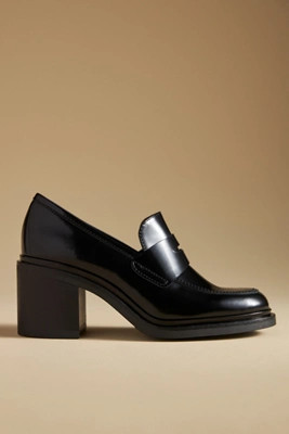 Maeve Heeled Loafers | Anthropologie (US)