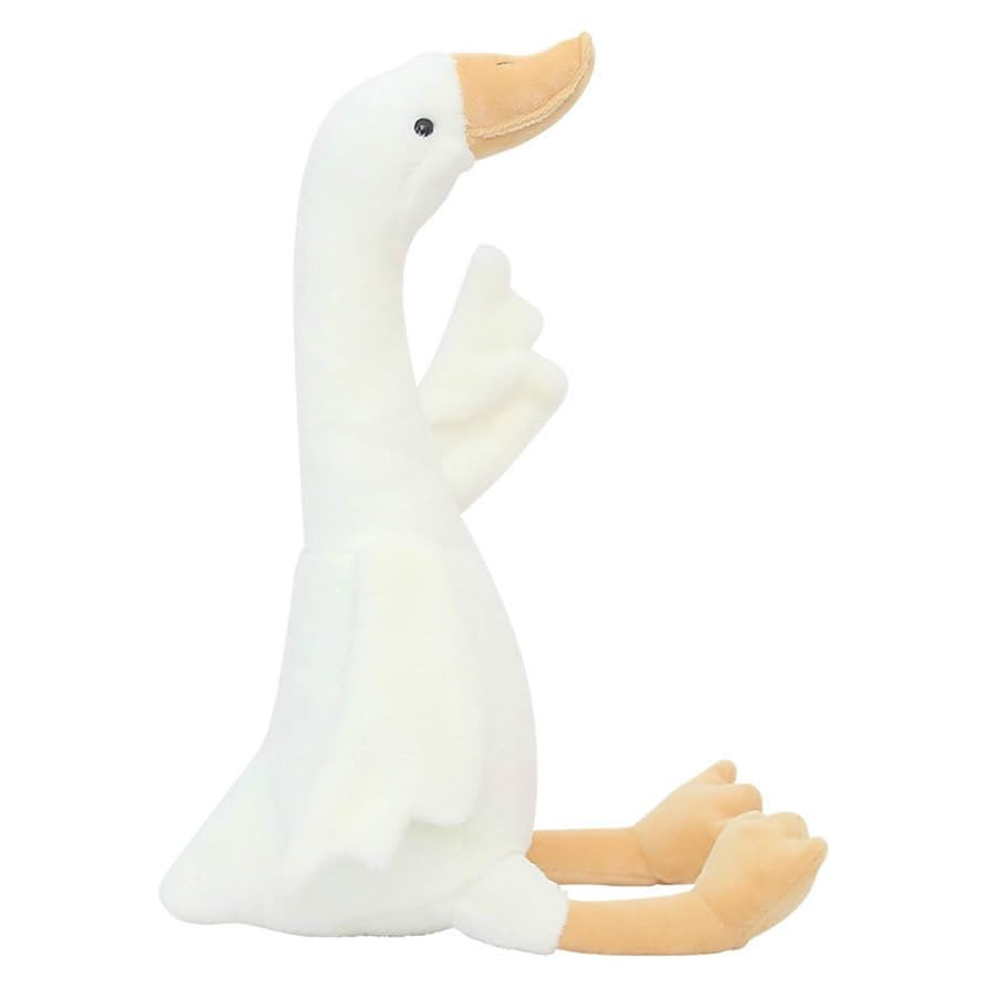 CHELEI2019 15.7" Swan Stuffed Animal,Goose Plush White Stuffed Animal Toy Gifts for Kids | Amazon (US)