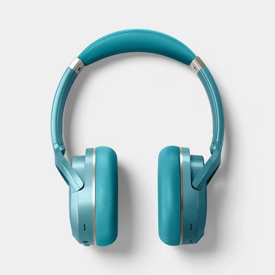 Active Noise Cancelling Wireless Bluetooth Over-Ear Headphones Deep Sage - heyday™ | Target