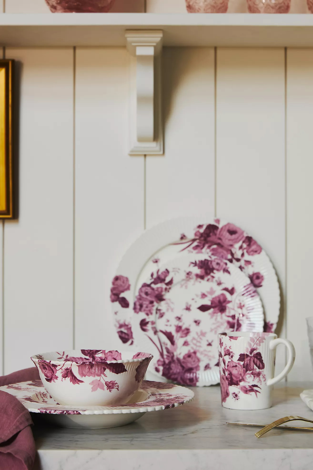 Abi Stoneware, Set of 4, Dessert Plates | Anthropologie (US)