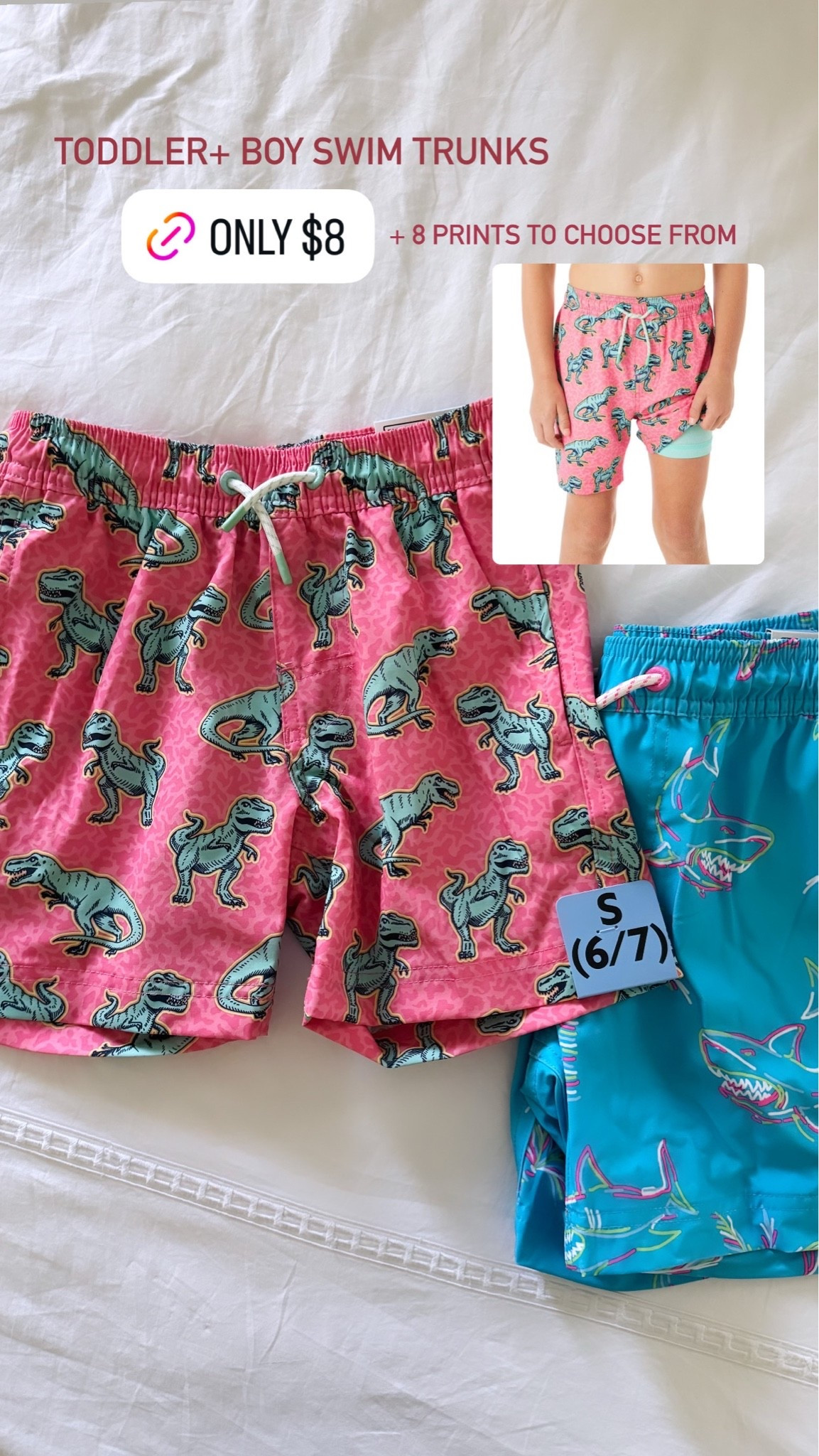 Toddler boy and big boy swim trunks on sale under $8! Multiple prints, nice lining. Daddy and me option available too!

Cute toddler girl suits too! Even includes a cover up for under $10!

Family matching outfits, Father’s Day

#LTKmomlife #LTKKids #LTKSwim