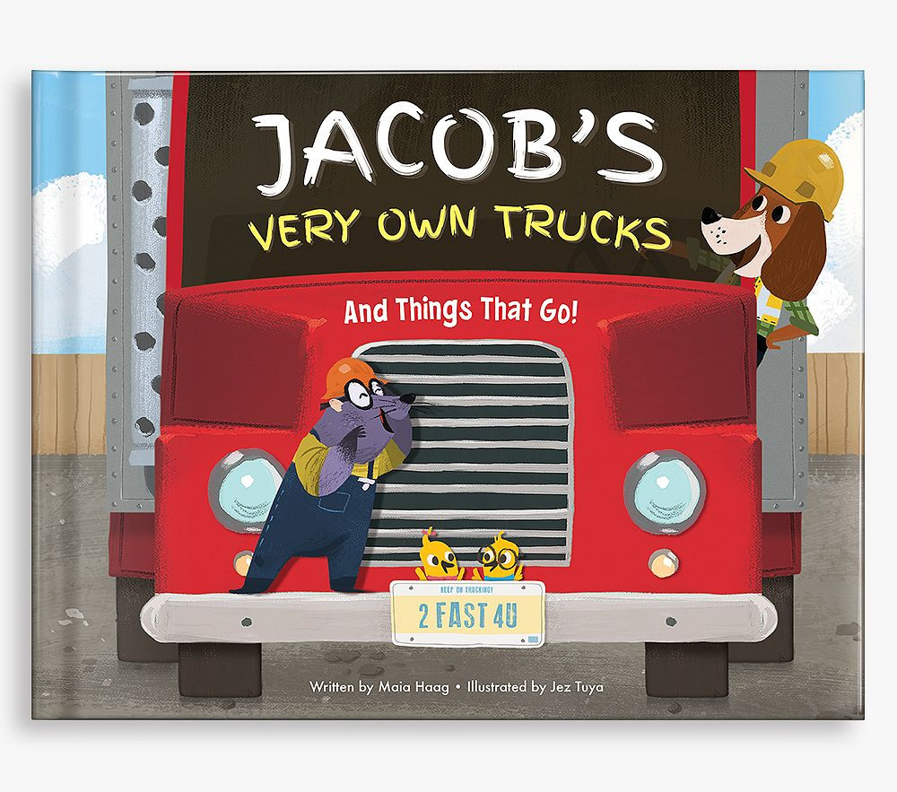 My Very Own Trucks Personalized Book | Pottery Barn Kids
