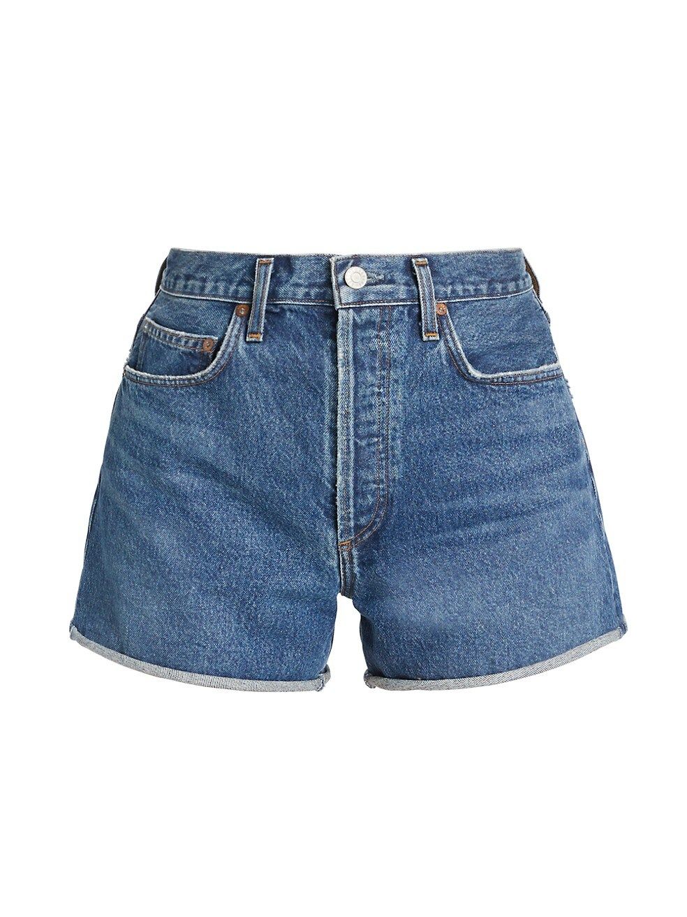 AGOLDE Dee High-Rise Denim Shorts | Saks Fifth Avenue