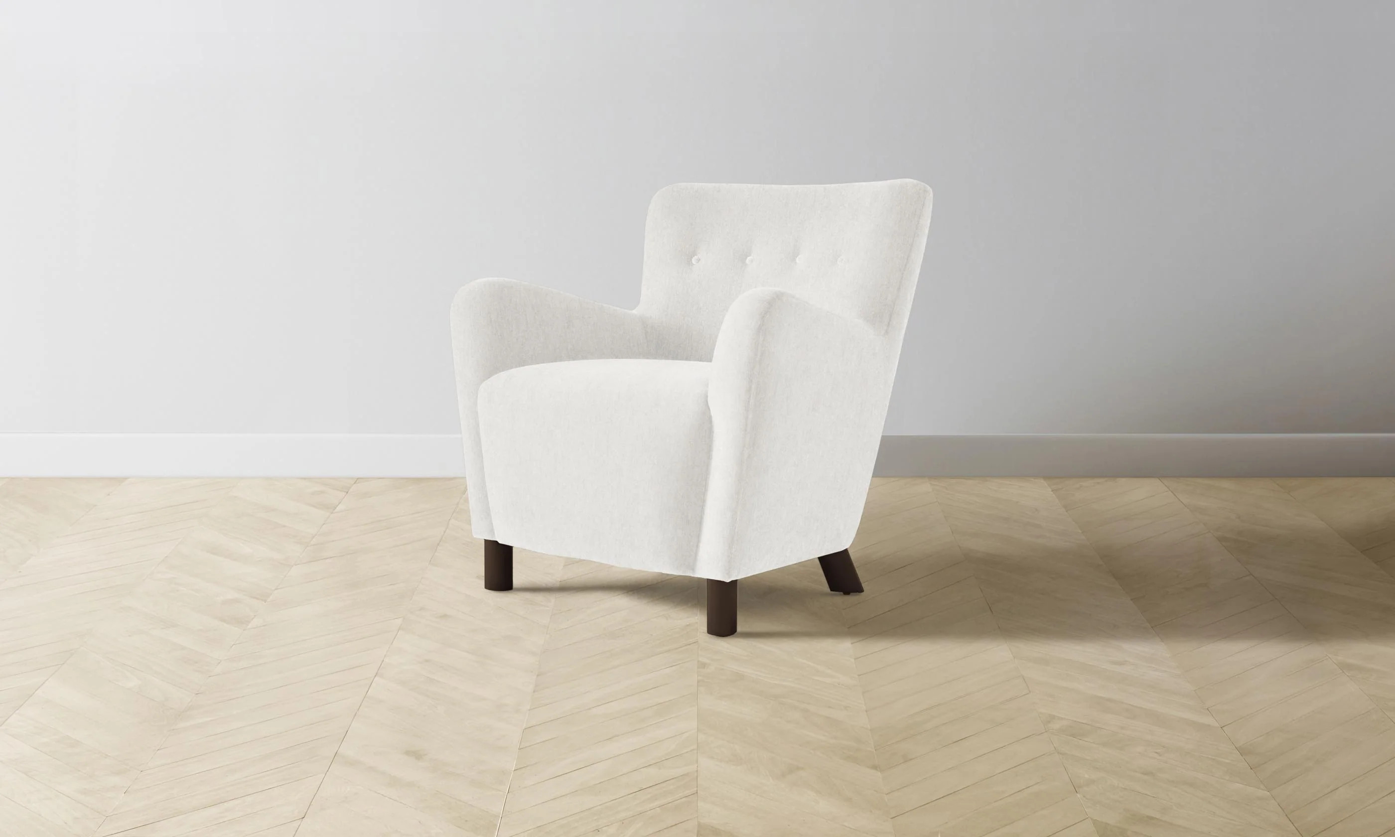 The Perry Chair - Mohair Brown Sugar | Maiden Home