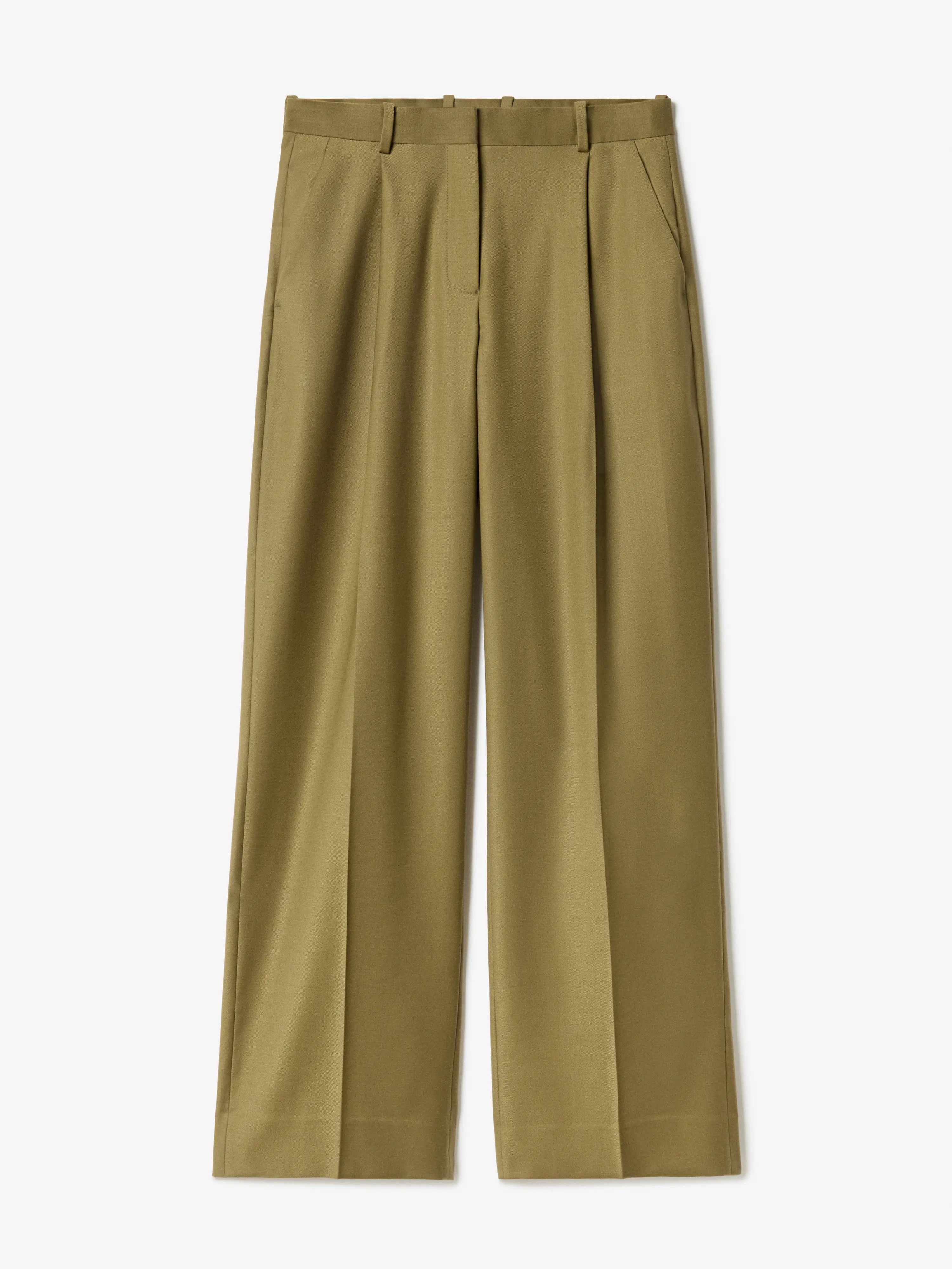 Relaxed wool trousers | House of Dagmar