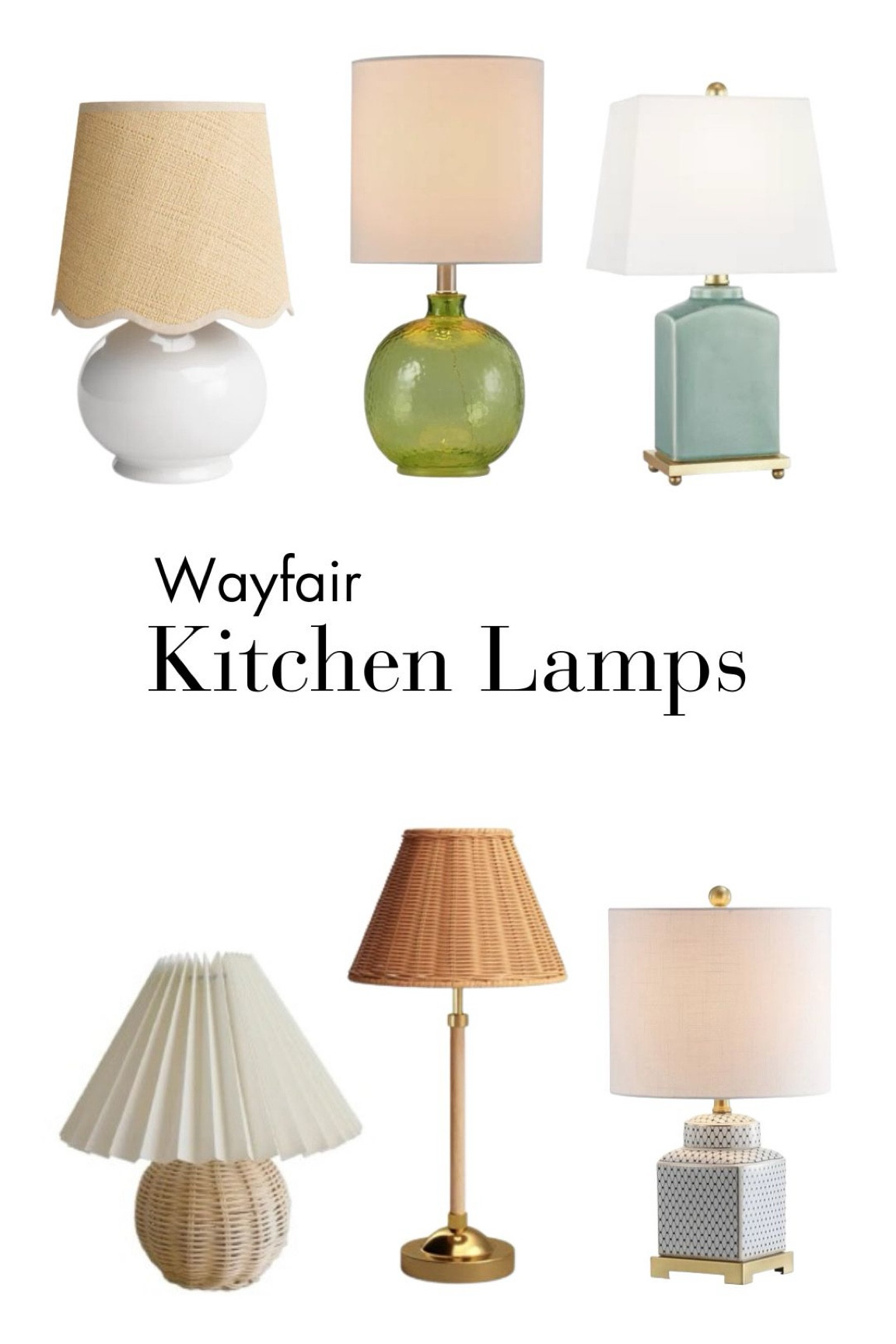 Kitchen lamps that are perfect for adding character to you counters. #homedecor #kitchenlamp #kitchendecor #wayfair #lamps #interiordesign 

#LTKHome #LTKFamily