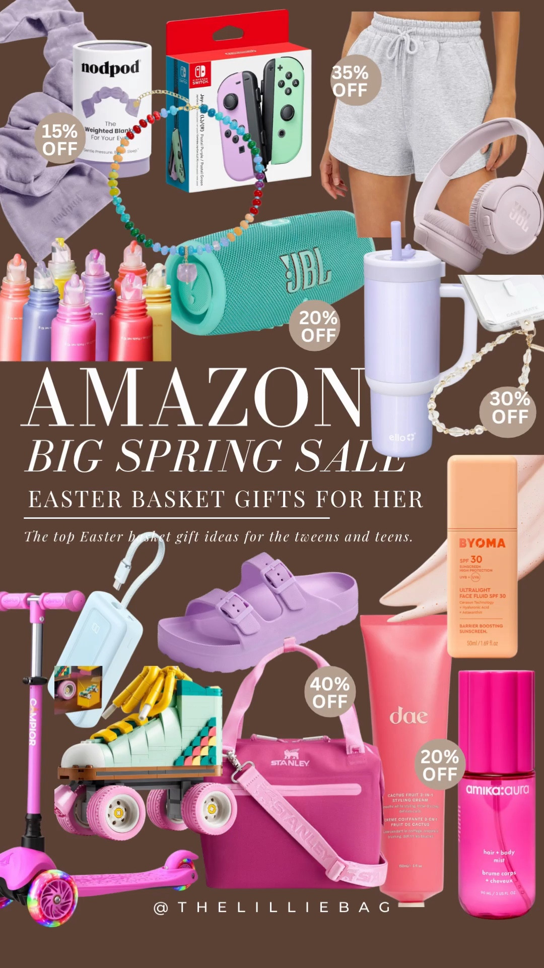 Easter gifts for the tweens and teens!

Easter basket gifts. Amazon sale. Gifts for her. For her. Teens. Tweens  

#LTKSaleAlert #LTKKids