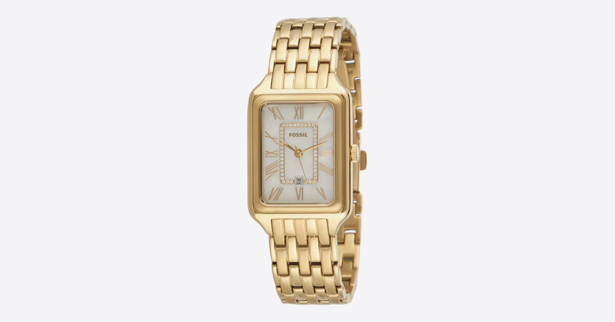 FOSSIL Uhr 'RAQUEL' in Gold | ABOUT YOU | ABOUT YOU (DE)