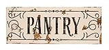 BrandtWorks AZPT-WH-Pantry24x9 Pantry Sign, 24 x 9.25, Distressed White | Amazon (US)