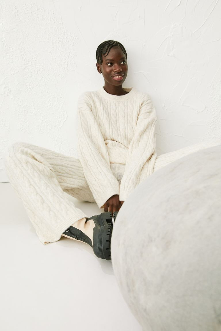Cable-knit Sweater | H&M (US, CA, MX)