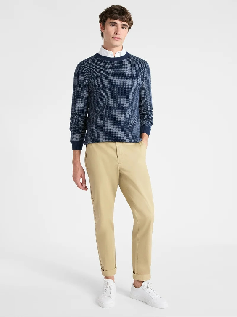 Free Assembly Men's Straight Tapered Fit Chino Pants, Sizes 29-42 | Walmart (US)