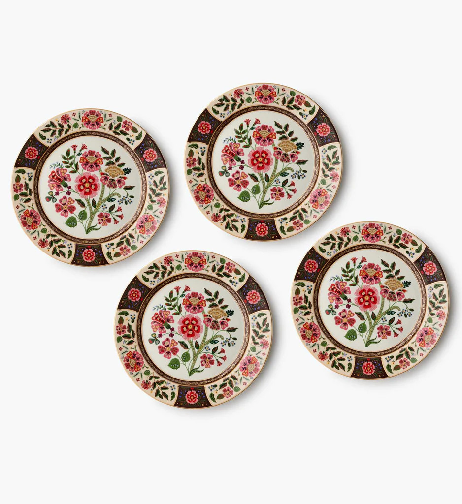 Porcelain Dinner Plate Set - Gracie | Rifle Paper Co.