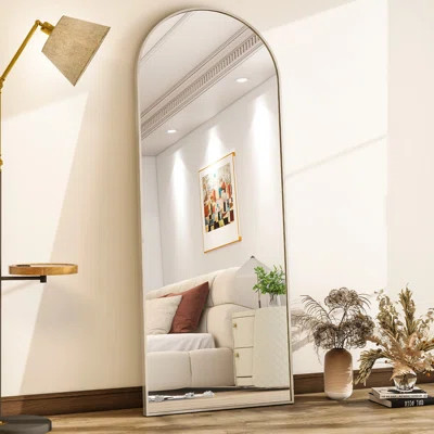 Large Arch Full Lenth Mirror with 3 Mounting Method | Wayfair North America