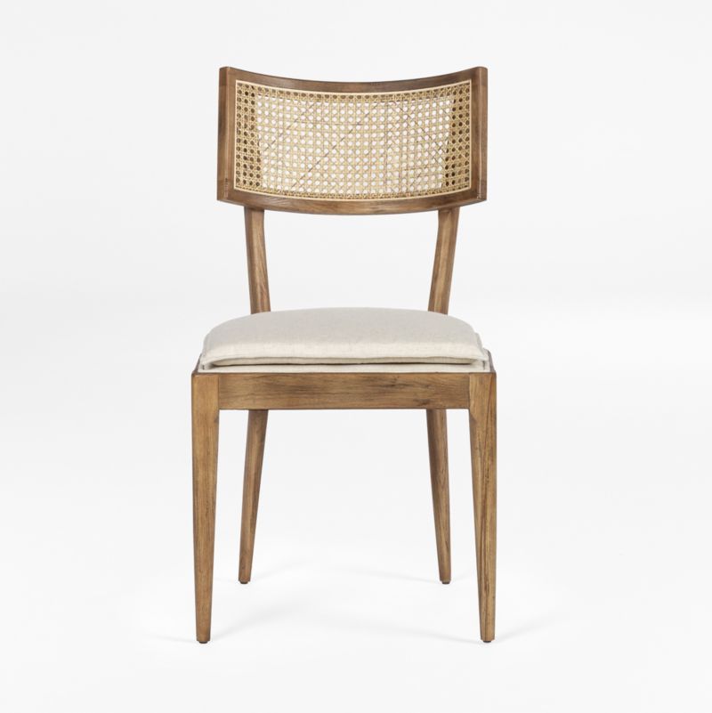 Libby Natural Cane Dining Chair + Reviews | Crate and Barrel | Crate & Barrel