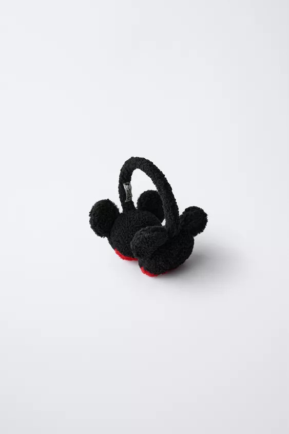 MICKEY MOUSE © DISNEY FAUX SHEARLING EARMUFFS | Zara UK
